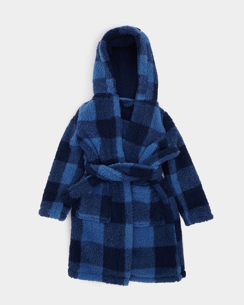 Fluffy Printed Robe 12 months 14 years Dunnes Stores