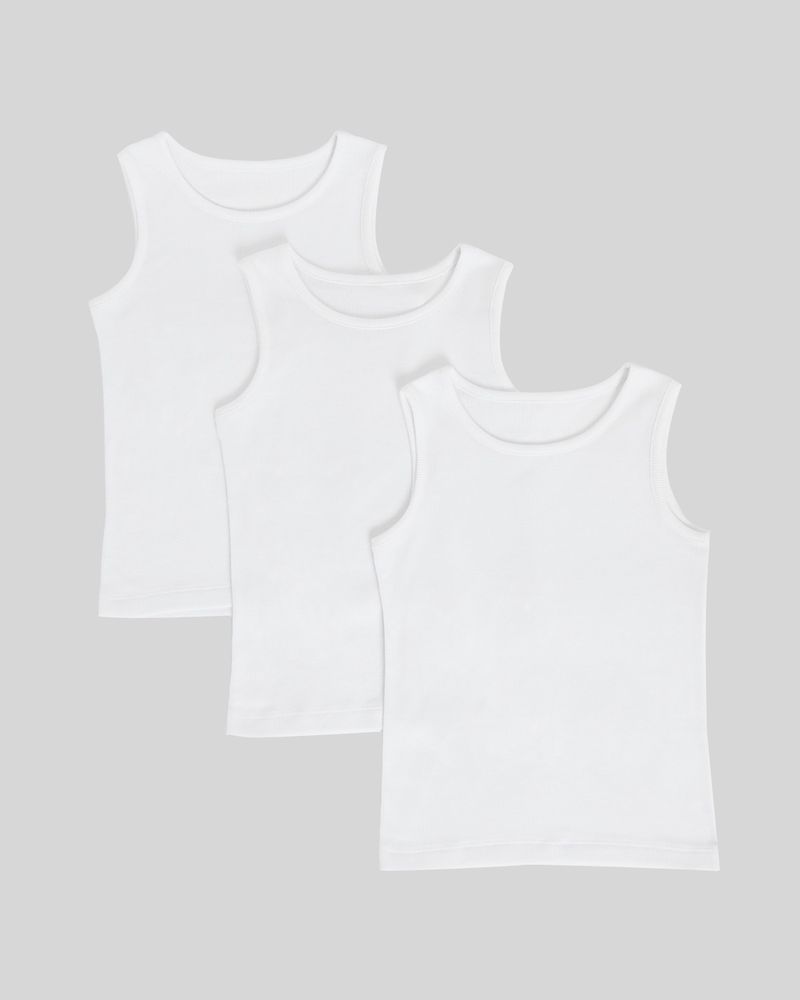 Boys Thermal Sleeveless Vest Pack of 3 2 14 Years Dunnes Stores