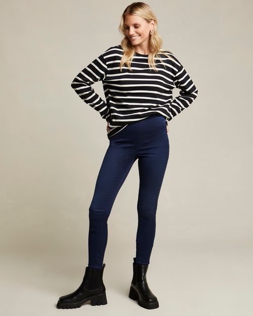 Essential Denim High Rise Indigo Jeggings