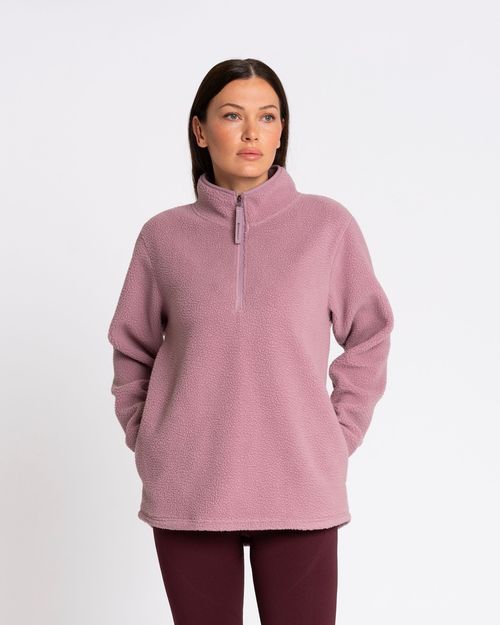 Powercut Ascend Quarter Zip Fleece Elderberry