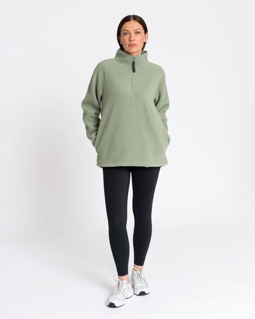 Powercut Ascend Quarter Zip Fleece Lilypad