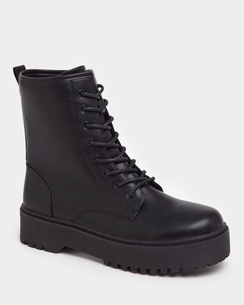 Lace Front Boots