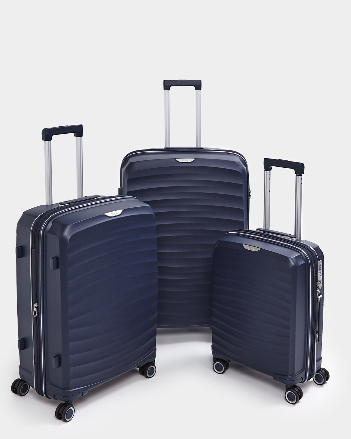 Rock Sunwave 8 Wheel Hard Panel Suitcase Dunnes Stores