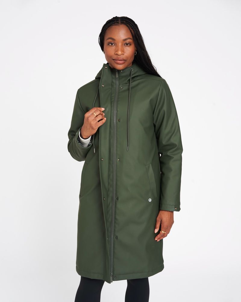 Powercut Outsider Raincoat In Climbing Ivy Dunnes Stores