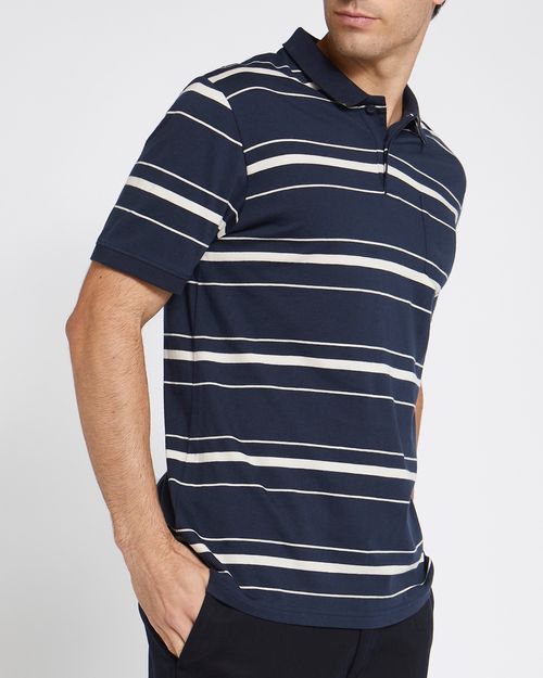 Striped Polo Shirt