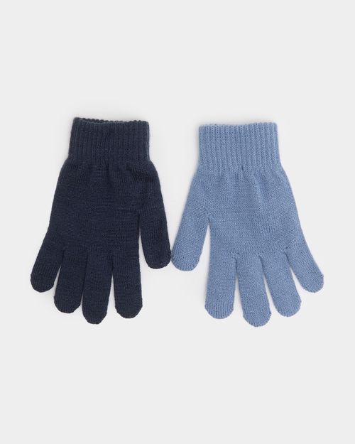 Knitted Winter Gloves (3-11 Years) - Pack Of 2