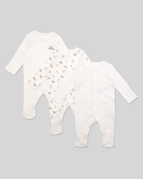 Baby Sleepsuit - Pack Of 3 (Newborn-23 Months)