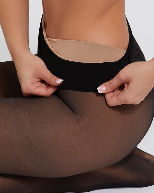 50D Transparent Opaque Tights