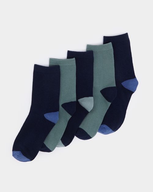 Boys Crew Socks - Pack Of 5