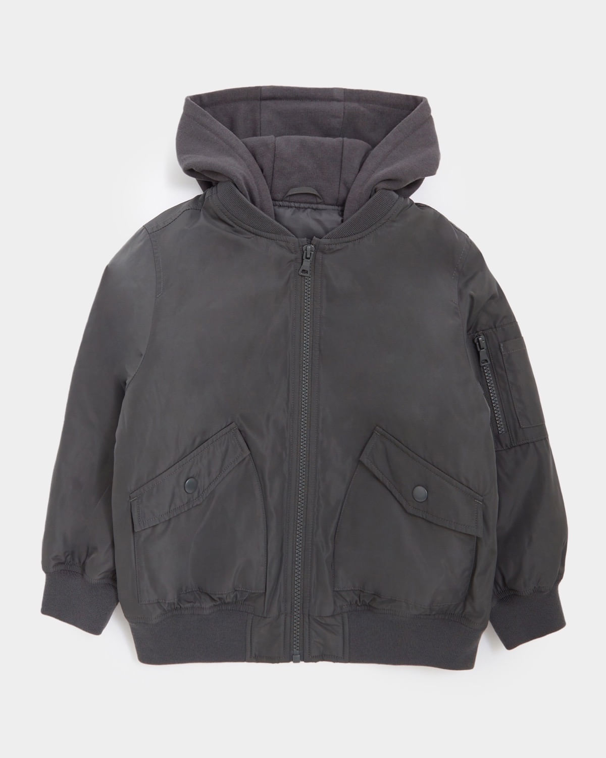 Hooded Bomber Jacket Dunnes Stores