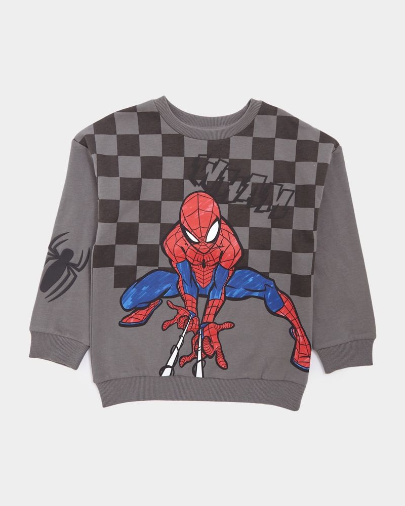 Spiderman sweatshirt boys sale