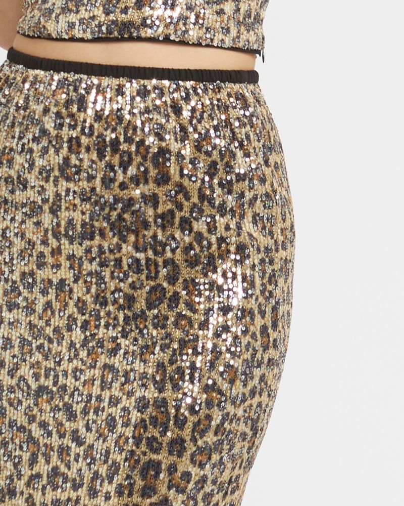 Savida Luna Leopard Skirt Dunnes Stores