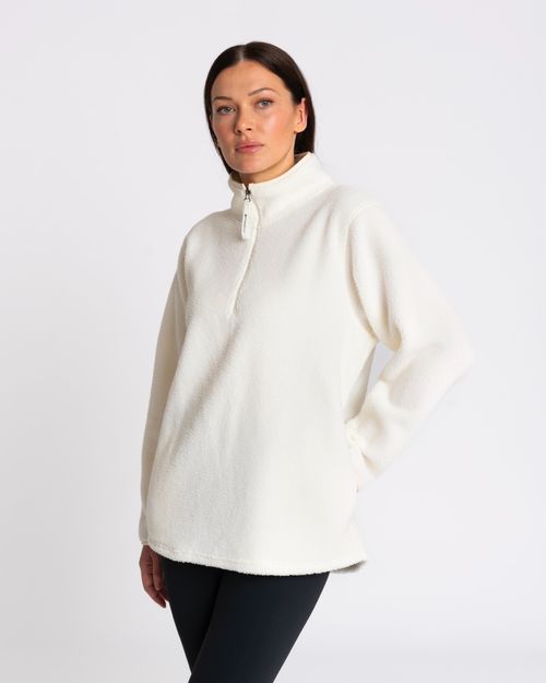 Powercut Ascend Quarter Zip Fleece Marshmallow
