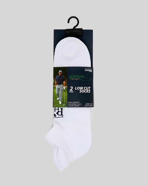 Padraig Harrington Comfort Golf Low Cut Socks - Pack Of 2