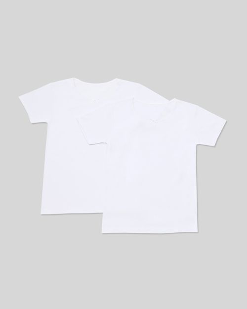 Girls Thermal Short-Sleeved T-shirts - Pack Of 2 (2 - 14 years)