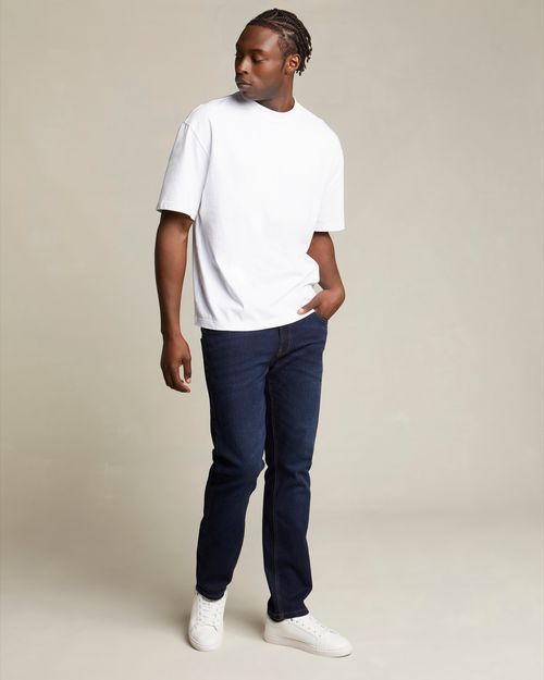 Ultra Stretch Straight Fit Jeans