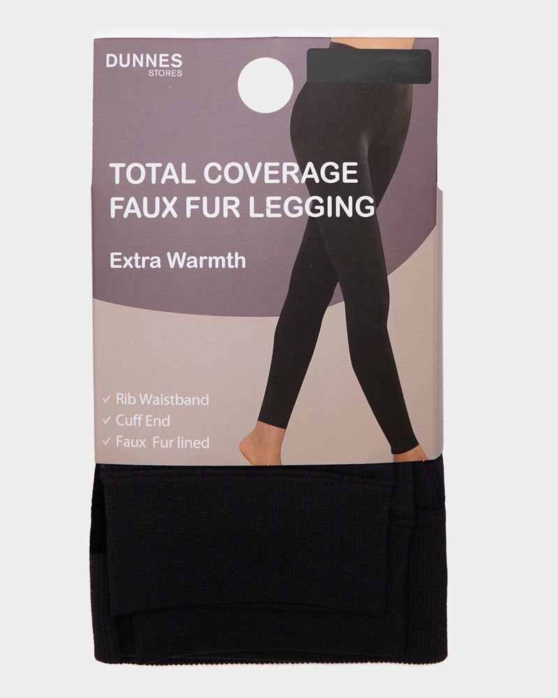 Leggings with fur lining deals