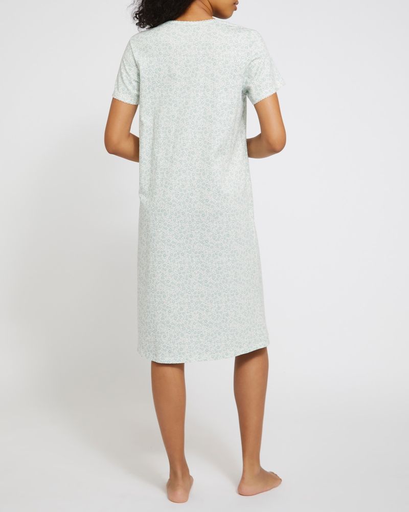 Cotton Short Sleeve Nightdress Dunnes Stores