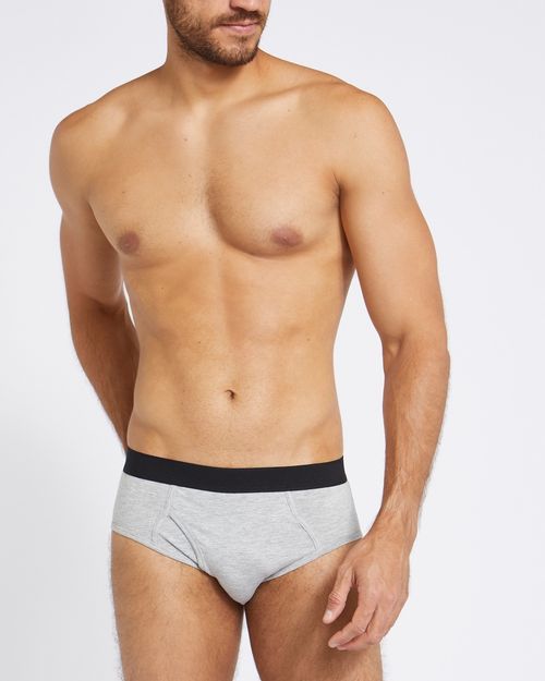 Cotton Rich Stretch Briefs - Pack Of 4