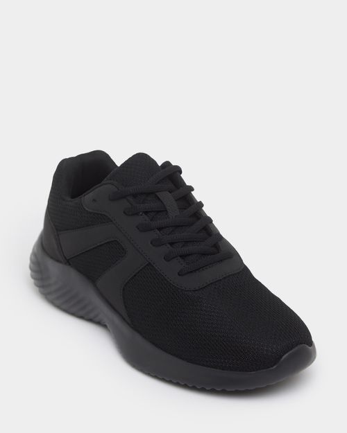 Black Sporty Trainers