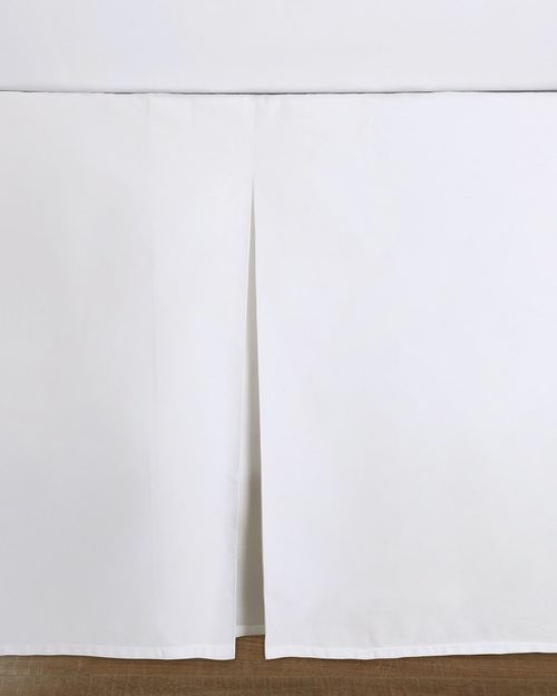 Francis Brennan the Collection White Valance Bed Sheet