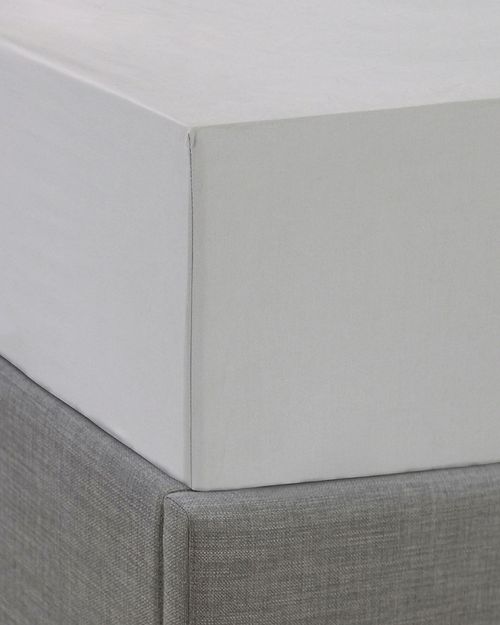 Francis Brennan the Collection Grey Fitted Sheet