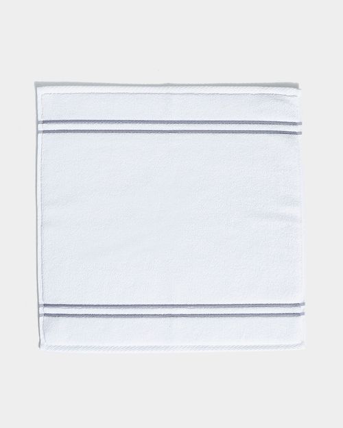 Francis Brennan the Collection Grey Stripe Square Mat