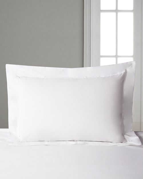 Francis Brennan the Collection King Oxford White Pillowcase