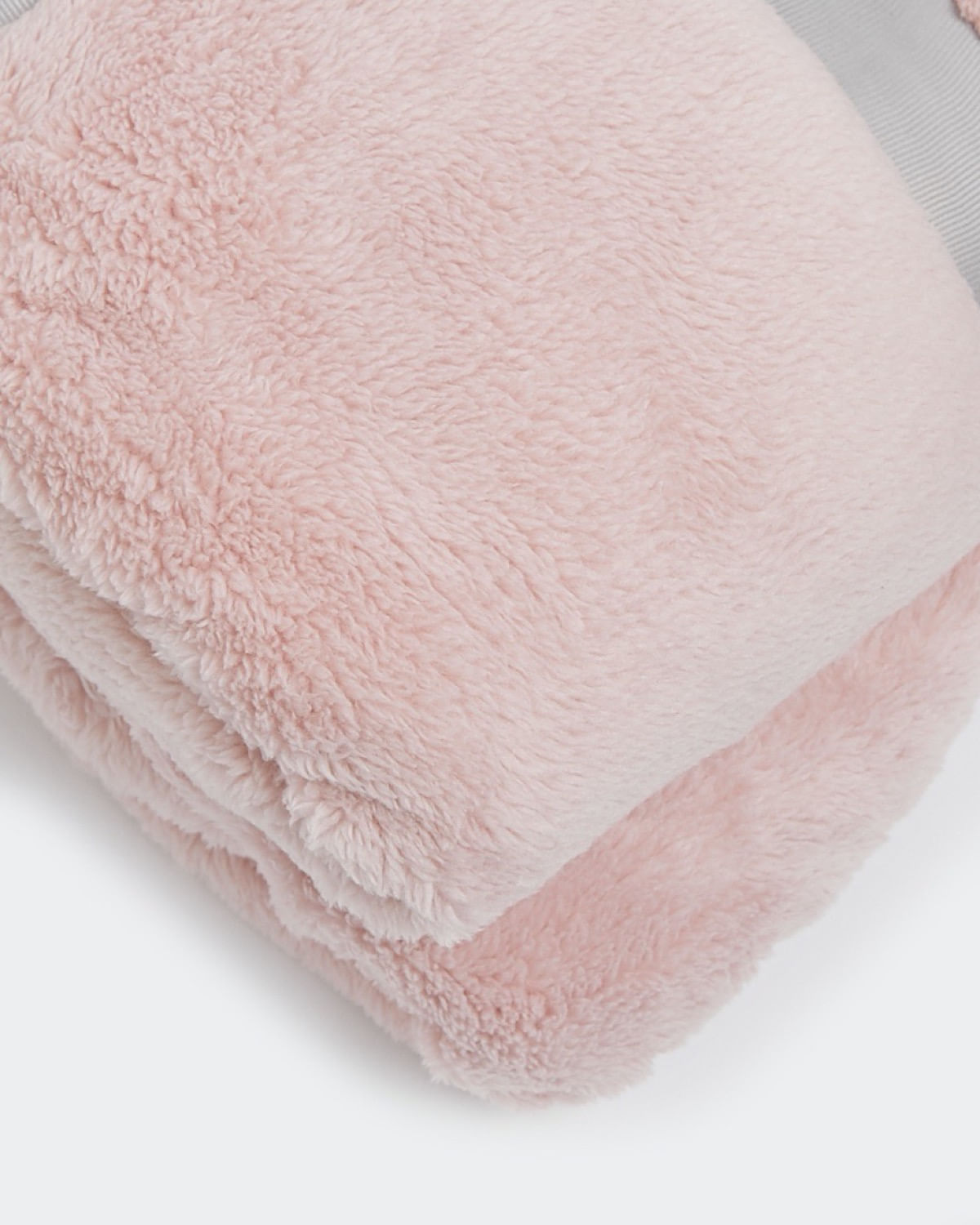 Blush Fleece Throw Dunnes Stores