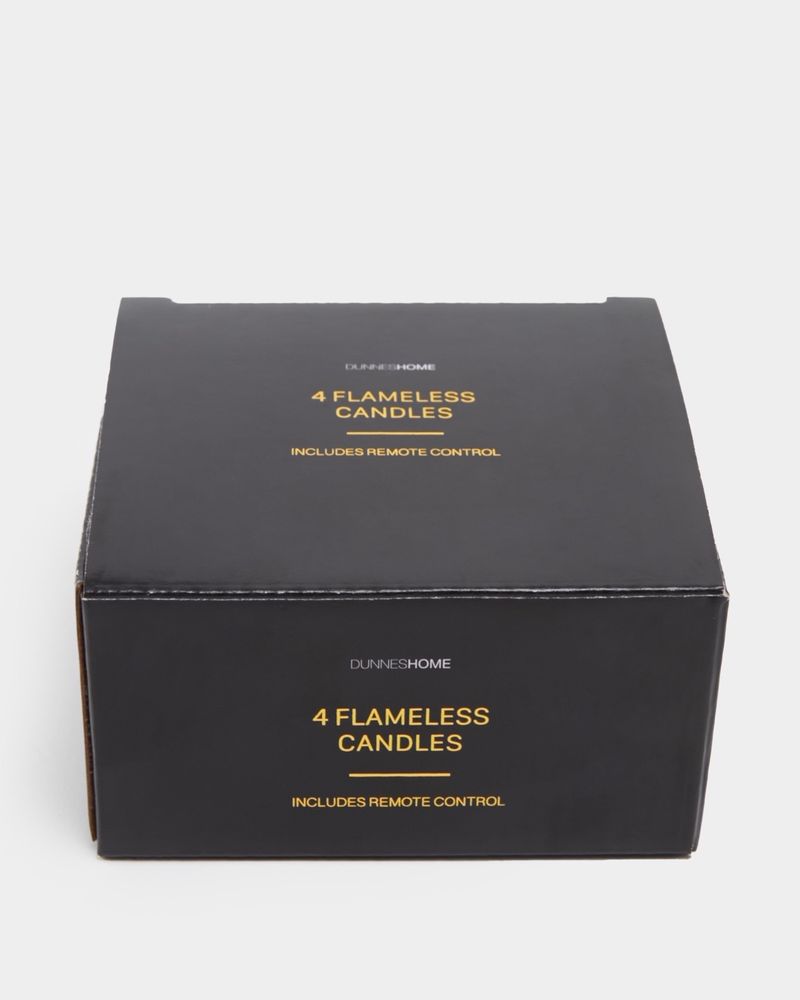 Flameless Votive Candle Pack Of 4 Dunnes Stores
