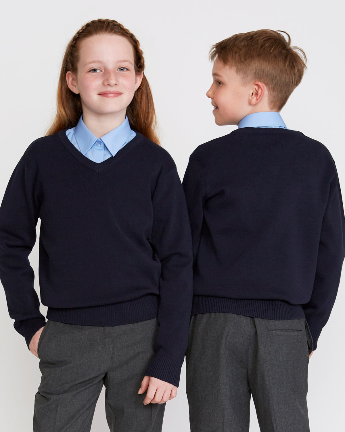 Girls' School Jumpers Cardigans Everyday Layering Dunnes