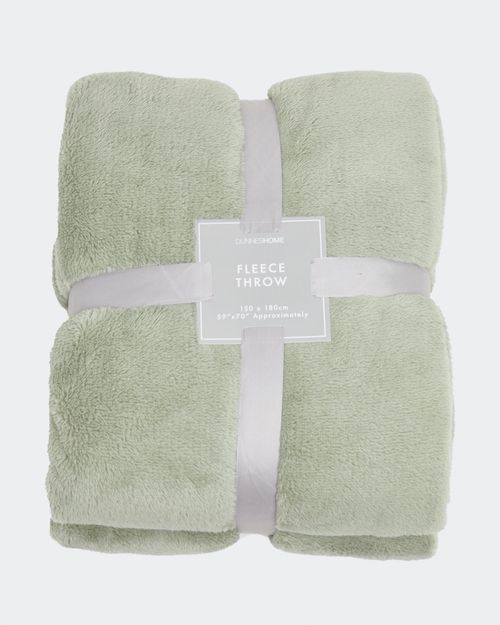 Sage Fleece Throw