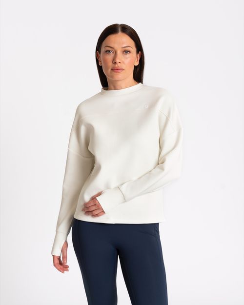 Powercut Studio Crew Sweatshirt Marshmallow