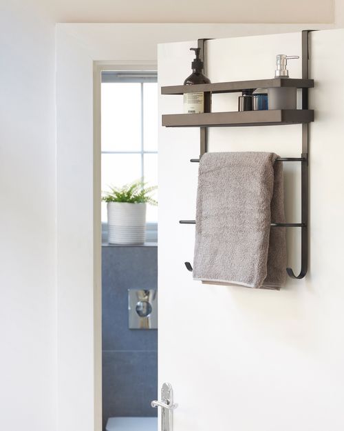Over Door Storage Shelf And Rail