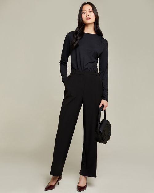 Straight Leg Smart Trousers
