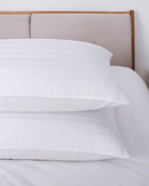 Paul Costelloe Living Textured Waffle Oxford Pillowcase
