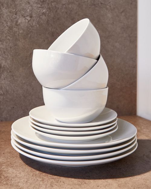 12-Piece Porcelain Dinnerware Set