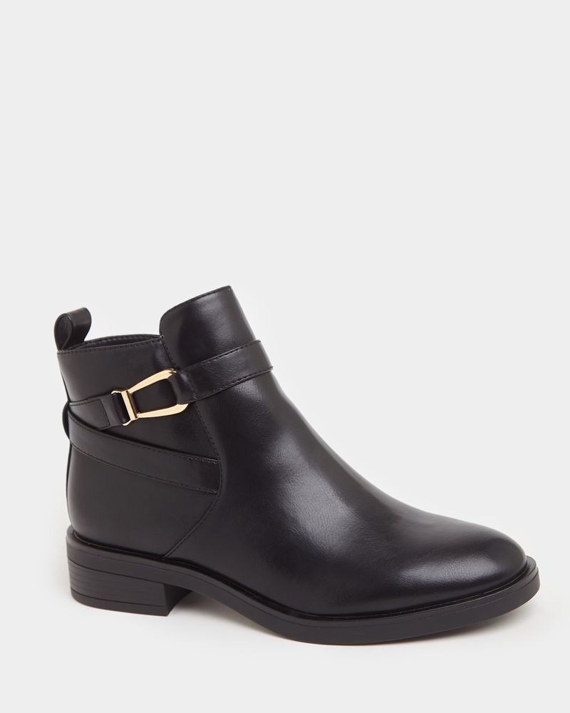 Buckle Flat Boot Dunnes Stores