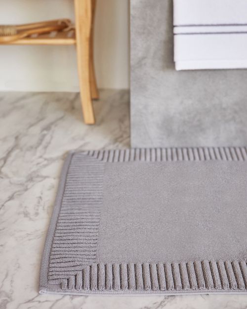 Francis Brennan the Collection Grey Bath Mat