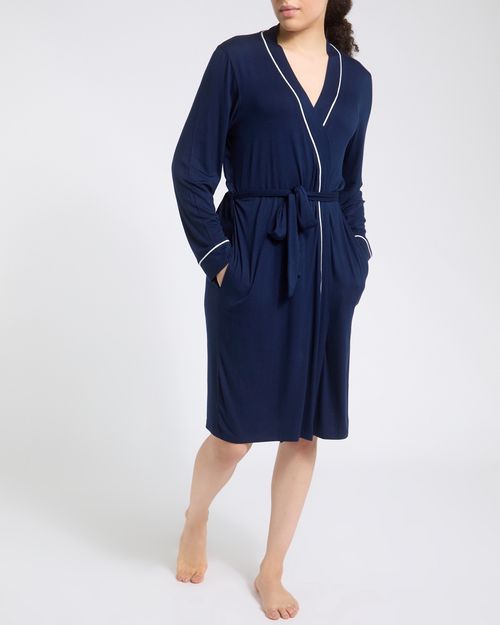 Viscose Wrap Dressing Gown