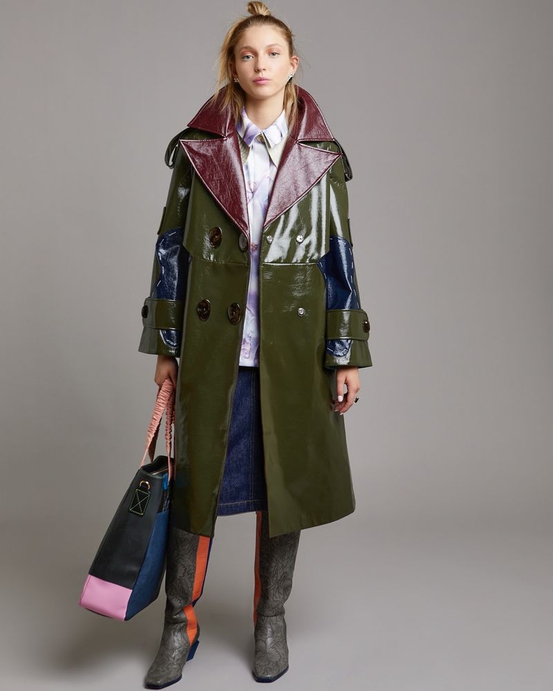 Joanne Hynes The Collectors Colourblock Trench Coat Dunnes Stores