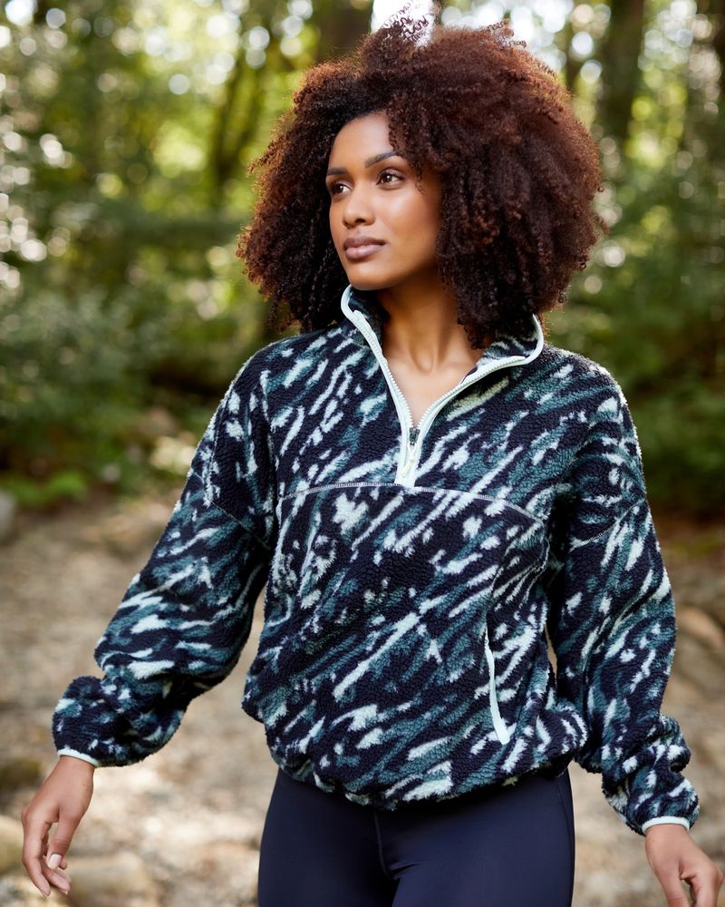 Half Zip Fleece Dunnes Stores