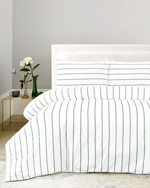 Stripe Percale Bedding Bundle