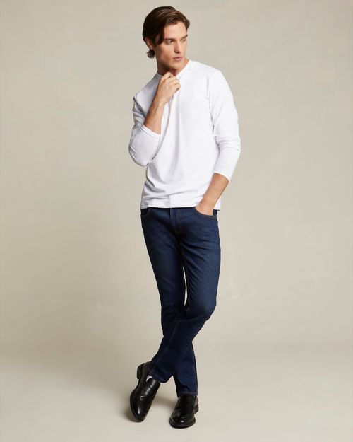 Straight Fit Stretch Jeans