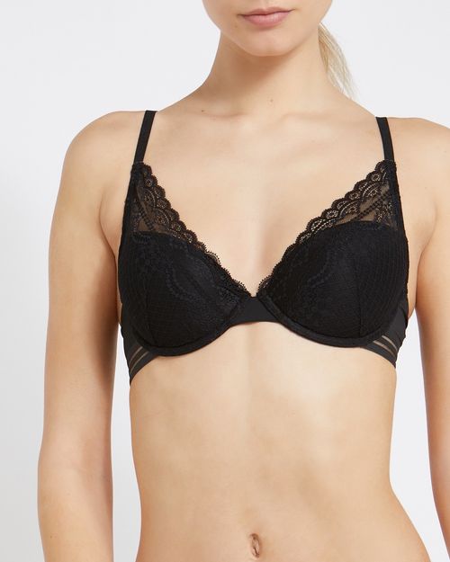 Underwired Plunge Bra - Pack Of 2