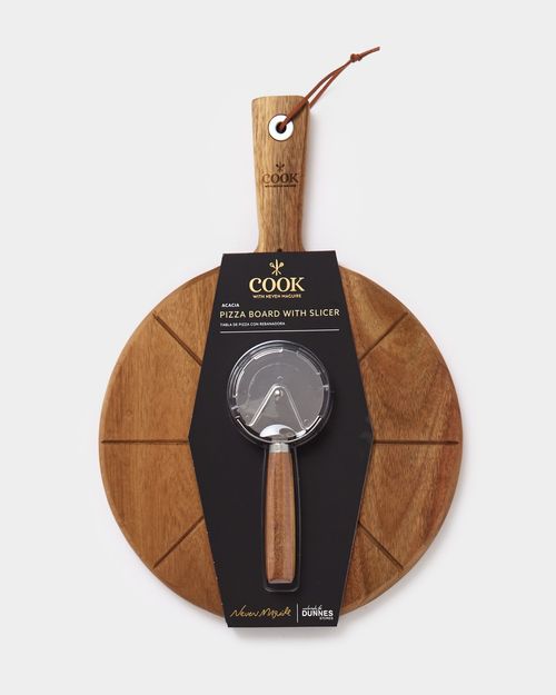 Pizza Board And Slicer