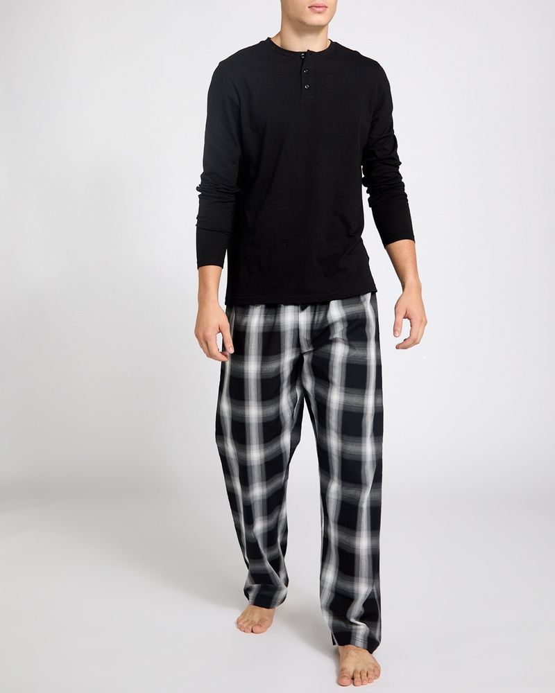 Pure Cotton Long Sleeved Pyjamas Set Dunnes Stores