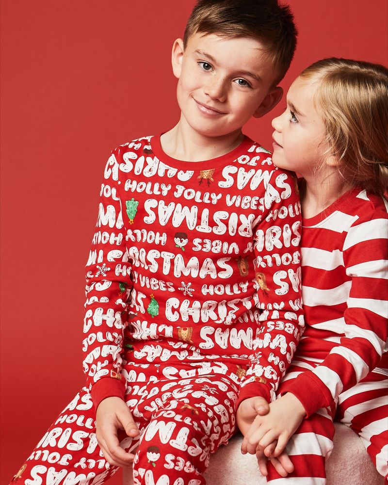 Christmas Slogan Knit Pyjamas 2 14 years Dunnes Stores