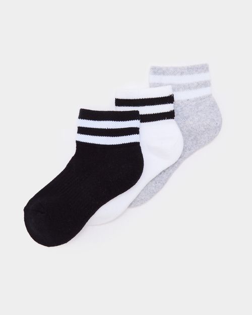 Quarter Sock - Pack Of 3
