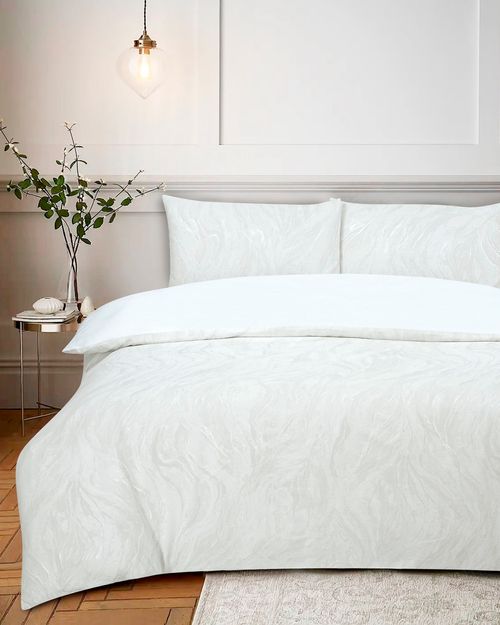 Marble Jacquard Duvet Set